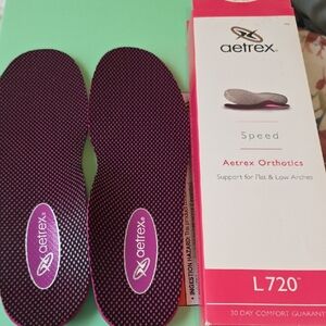 Aetrex Orthotic Insoles - Pink and Black